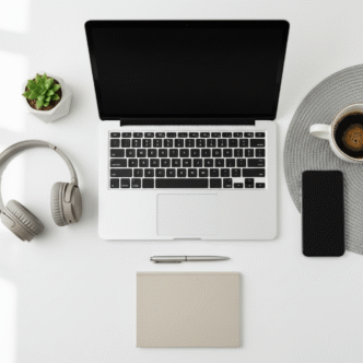 Professional background image related to How to use AI to match brand voice across teams 2025